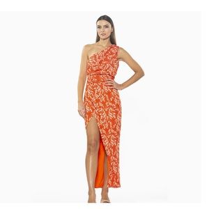 Alexia Admor One Shoulder MIDI Dress - Size 10